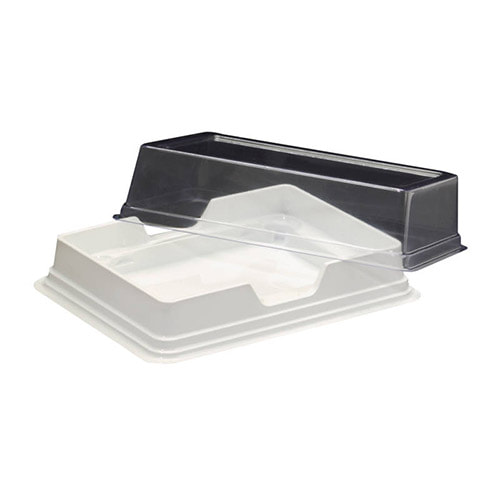 Simport Scientific PCR Combi-Box White Base Clear Cover. Pvc 5 Pc/cs